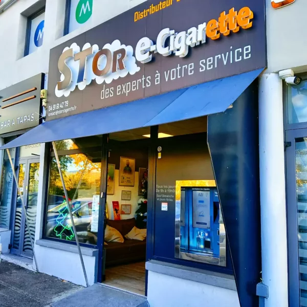 Boutique STOR e-cigarette Marseille Château Gombert 13e arrondissement