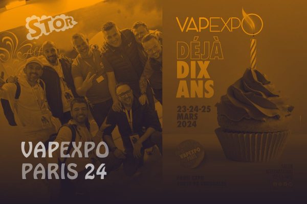Visuel VAP STOR-ies – les 10 ans de la VAPEXPO PARIS 2024