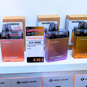 VAP STOR-ies - Le Discount de la Vape aux Olives Marseille - Pod Eco Nano de Vaporesso pour seulement 9,90