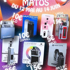Visuel VAP STOR-ies - The Discount Vape Show destockage massif chez STOR Château-Gombert du 12 mai au 14 juin 2025 - STOR e-cigarette Marseille 1